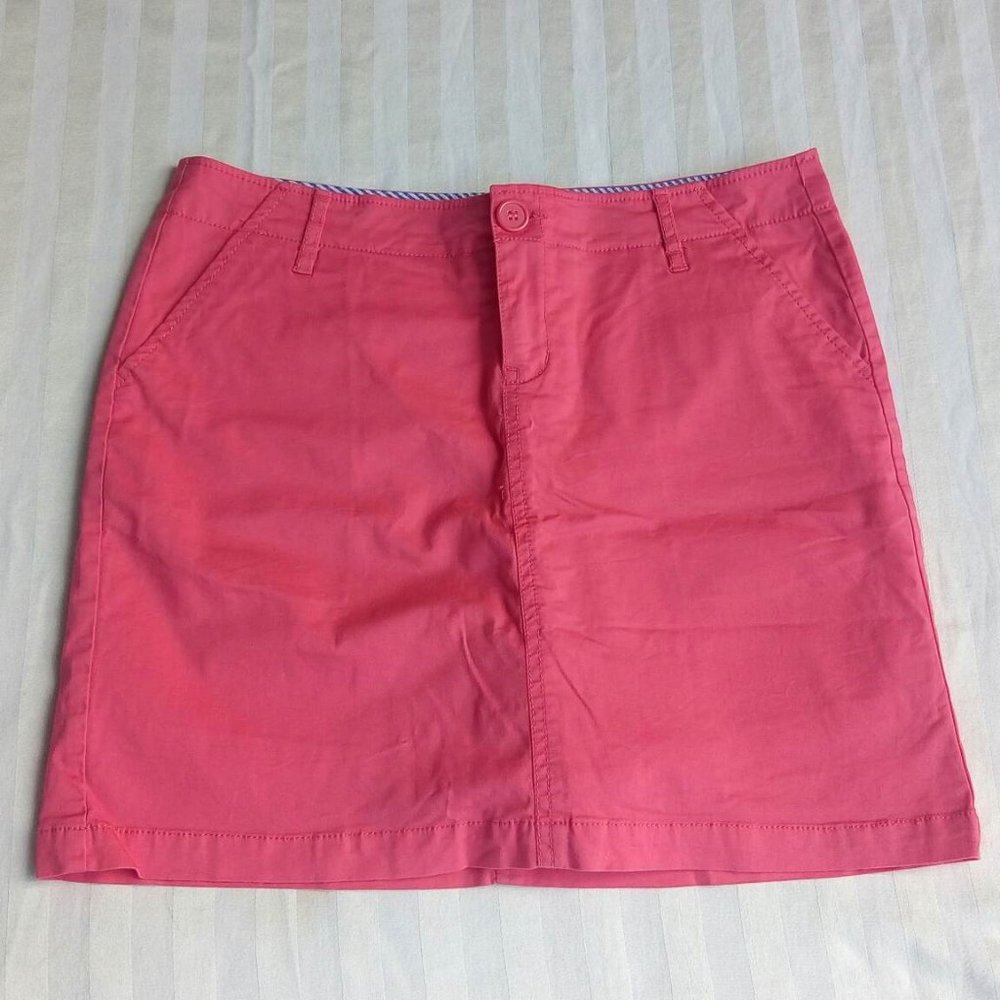 Pink Jessica Cotton Skort With Pockets